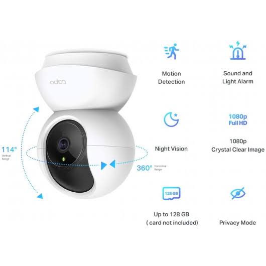Pan/Tilt Home Security Wi-Fi Camera F937