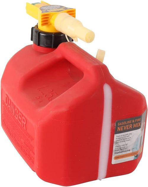 1-1/4-Gallon Red Poly Gas Can Z391045