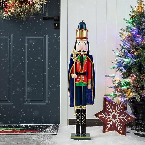 42" H Wooden Nutcracker Decoration G609
