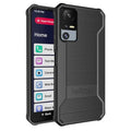 Slim Industrial Strength Protective Grip Case for TCL 40XL (Red) R66609
