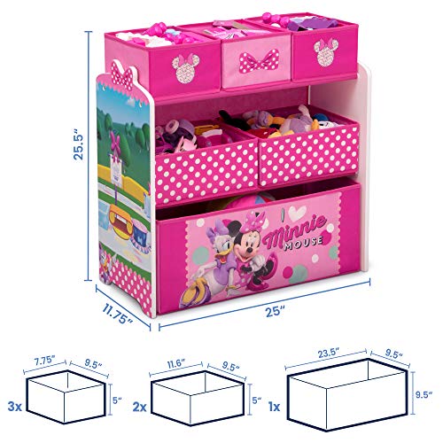 6 Bin Toy Organizer E71799