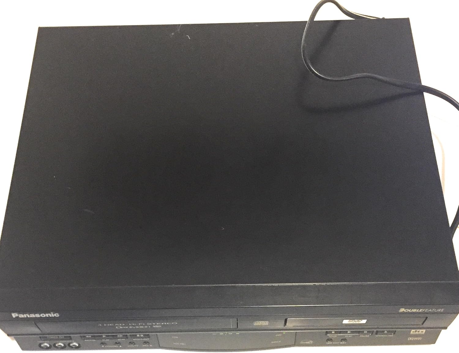 Black DVD-VCR Combo S5851