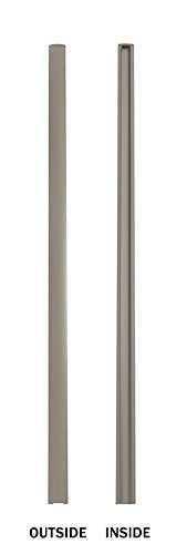 End Bar 4ft 48" H Fabric Glass Panels Room Divider R77840