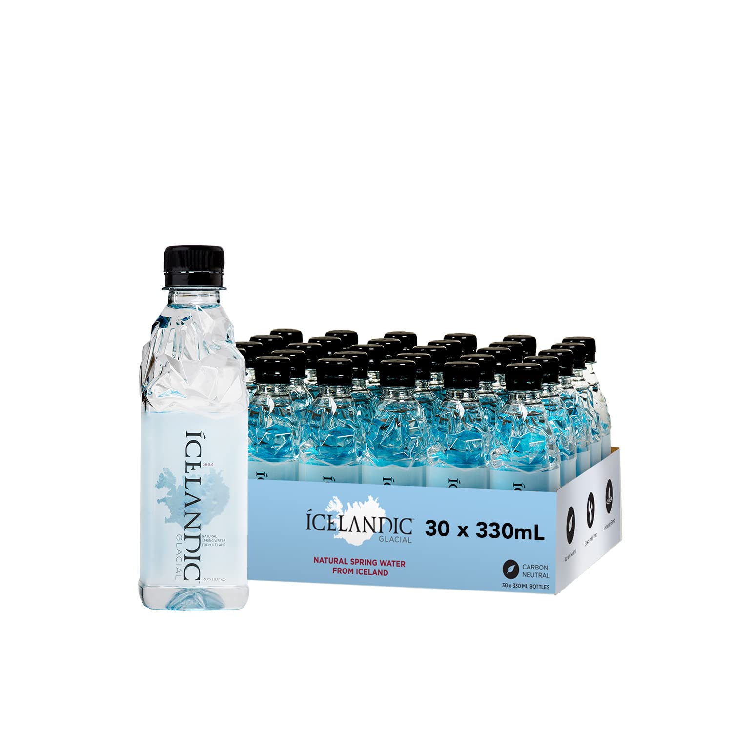 330 mL Natural Spring Alkaline Water (30 Count) M517331