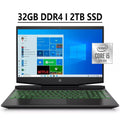 15.6" FHD IPS Gaming Laptop Intel Quad-Core i5-10300H 32GB DDR4 2TB SSD GeForce GTX 1650 4GB Black T7279