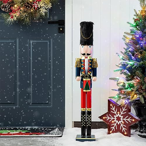 42" H Wooden Nutcracker Decoration G609
