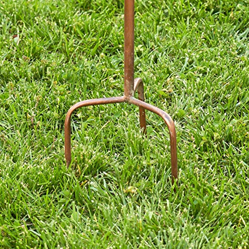 Large Copper Colored Multi-Birdhouse Stakes Y4116