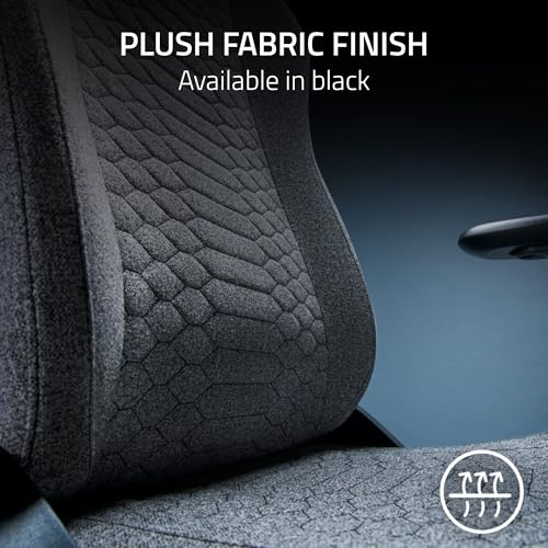 Black Ergonomic Gaming Chair with Lumbar Support N684967