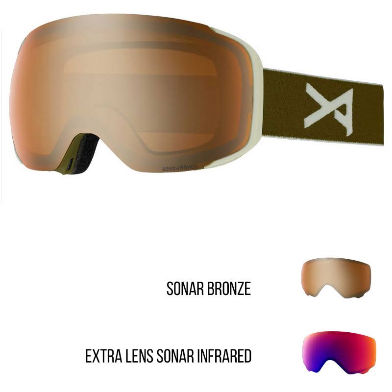 Sonar Bronze M2 Goggles with Spare Lens C297537