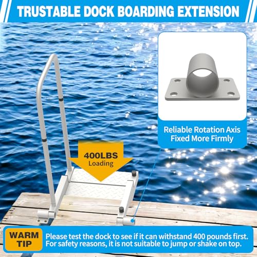 Boat Boarding Platform and Dock Extension D890073