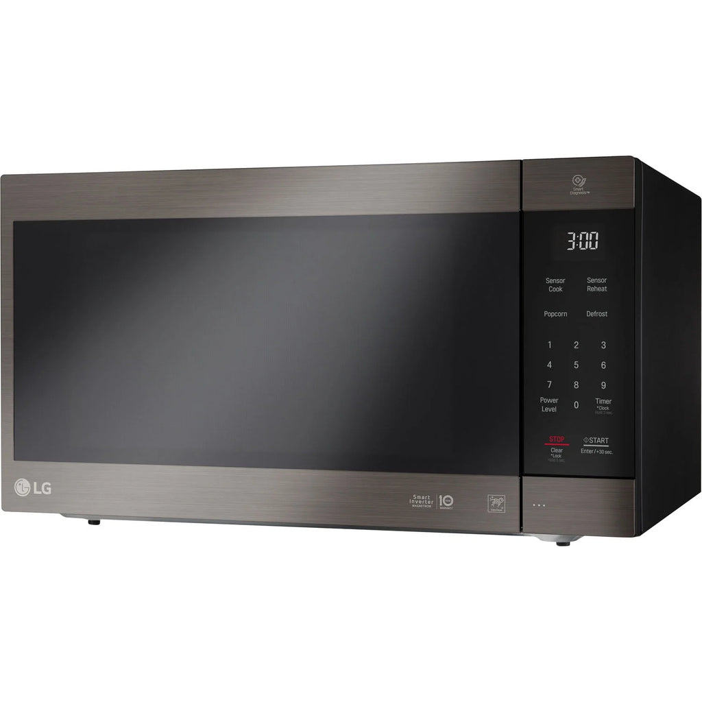 Black Stainless Steel Countertop Microwave A3940