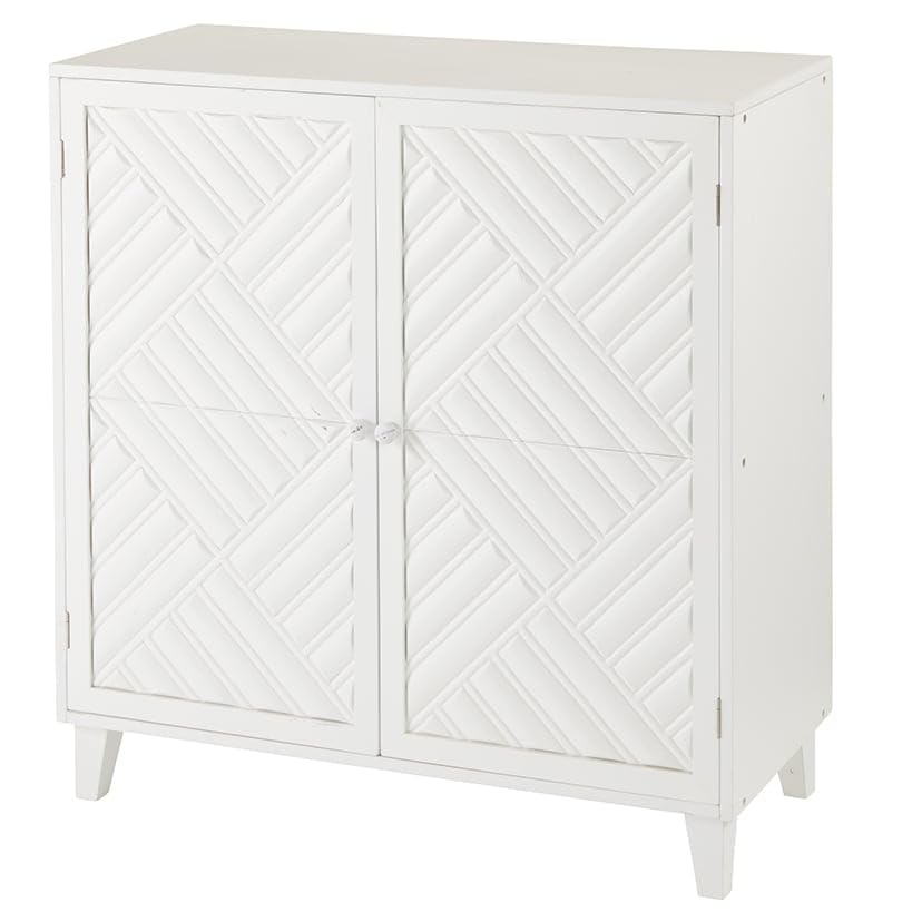 White 2-Door Cabinet Z6667