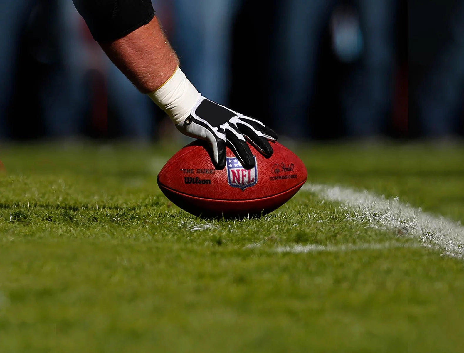 Official Leather Game Football C893