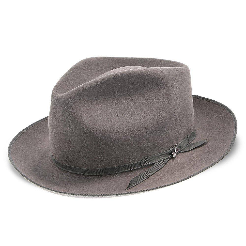 Silverbelly 7 Fur Felt Fedora Hat I261990