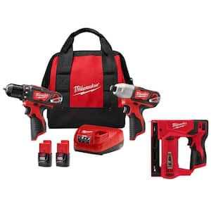 M12 12-Volt Lithium-Ion Cordless 2-Tool Combo Kit M94616