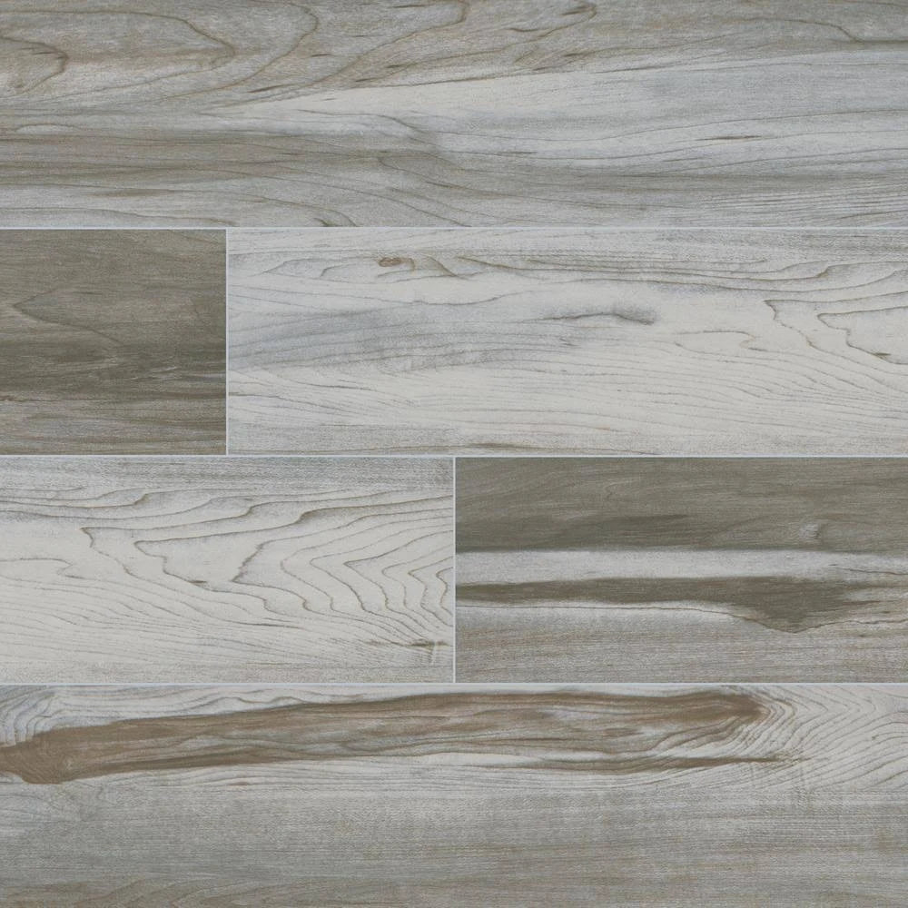 Ceramic Floor and Wall Tile 6 in. x 24 in. Matte White (16 Sq. ft./Case) Q899