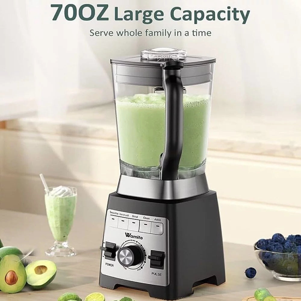70oz Glass Countertop Blender with Stainless Steel Blades T509503