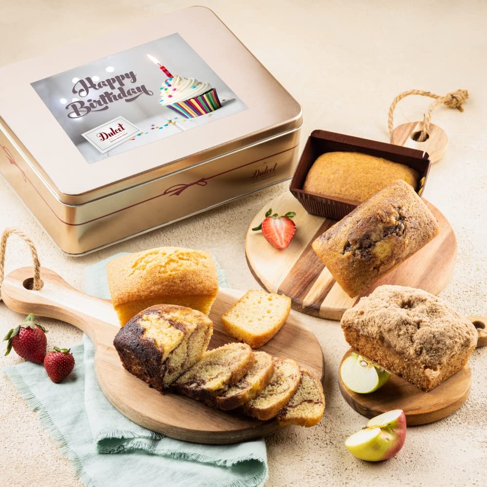 Tea Loaf Assortment with Marble, Apple Cinnamon & Pumpkin Cake M72513