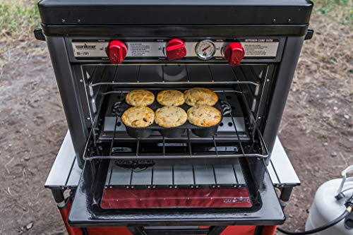 Stainless Steel Charcoal Gray Outdoor Camp Oven X794041