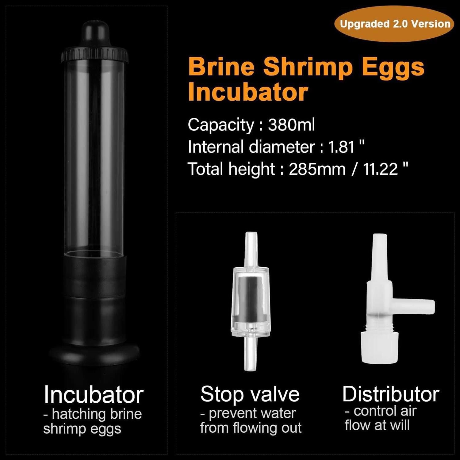 Brine Shrimp Eggs Incubator Hatchery Kit B2625