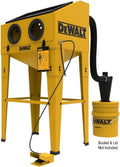 Abrasive Blast Cabinet, Modular Standalone or Benchtop Sand Blasting Cabinet, 20 CFM @ 90 PSI, Max Pressure 125 PSI D277473