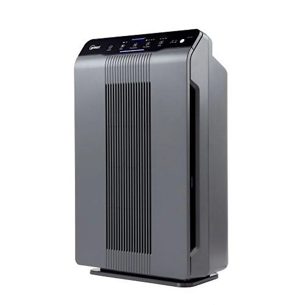 Gray Air Purifier with True HEPA and Carbon Filter V71489