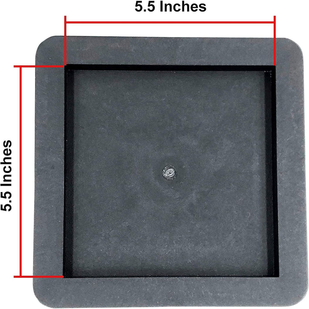 3 Inch Black Bed Risers Set of 4 I351