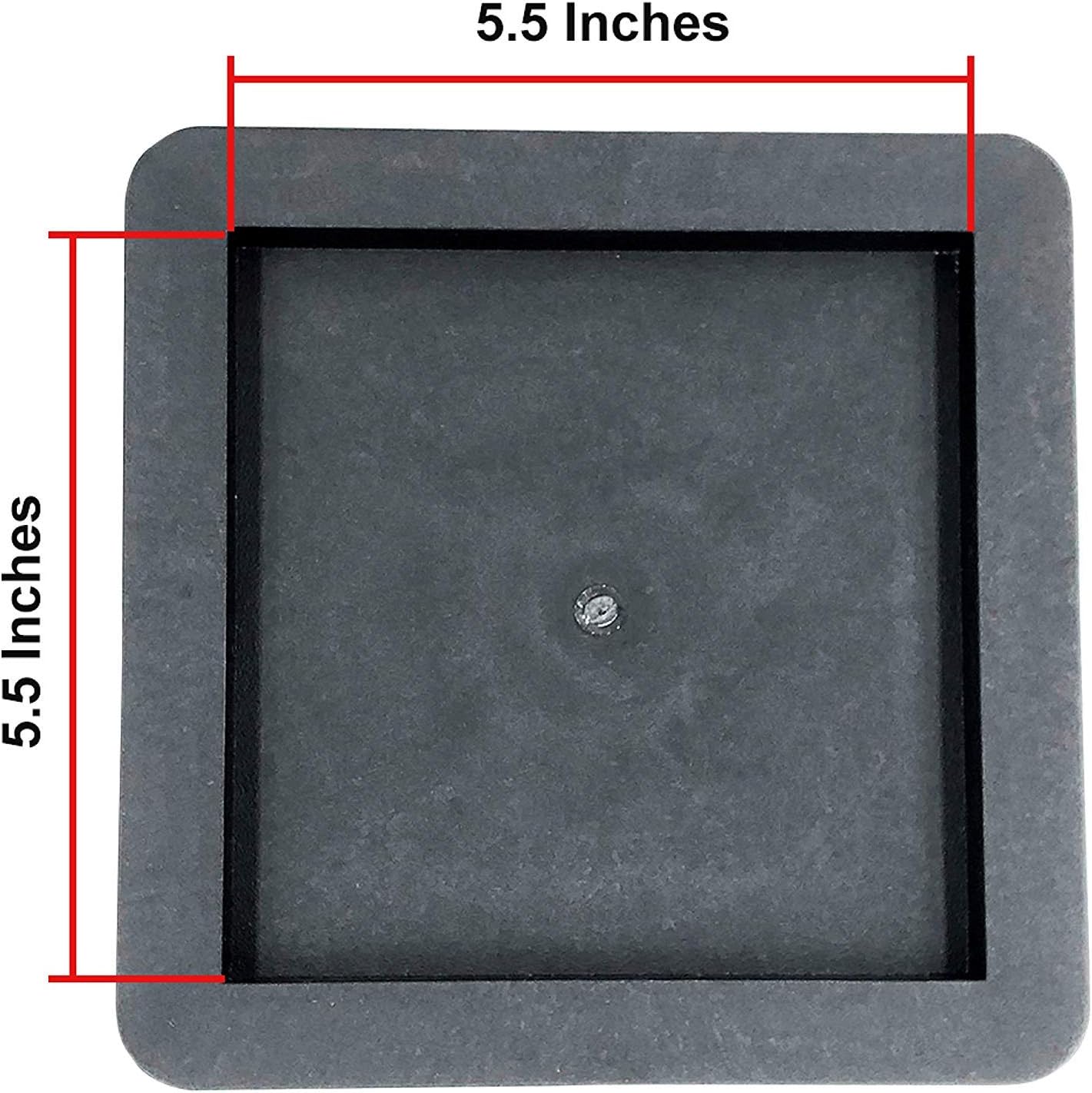 3 Inch Black Bed Risers Set of 4 I351