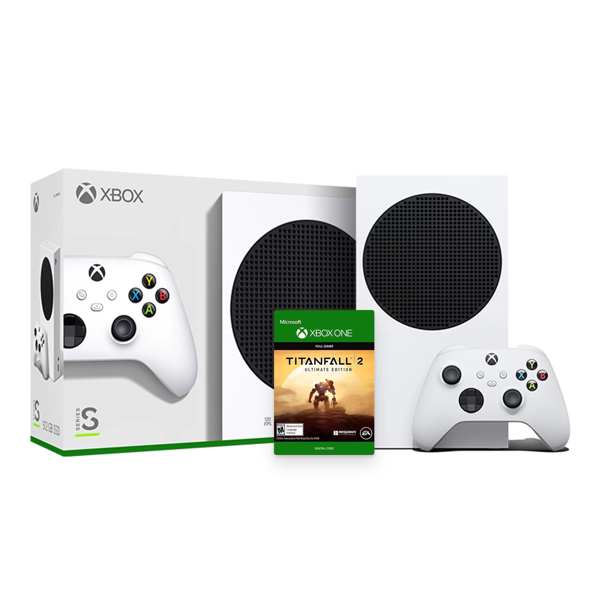 White Xbox Console with Wireless Controller T987541