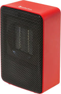 Red 200 Watt Portable Ceramic Desktop Heater K80461