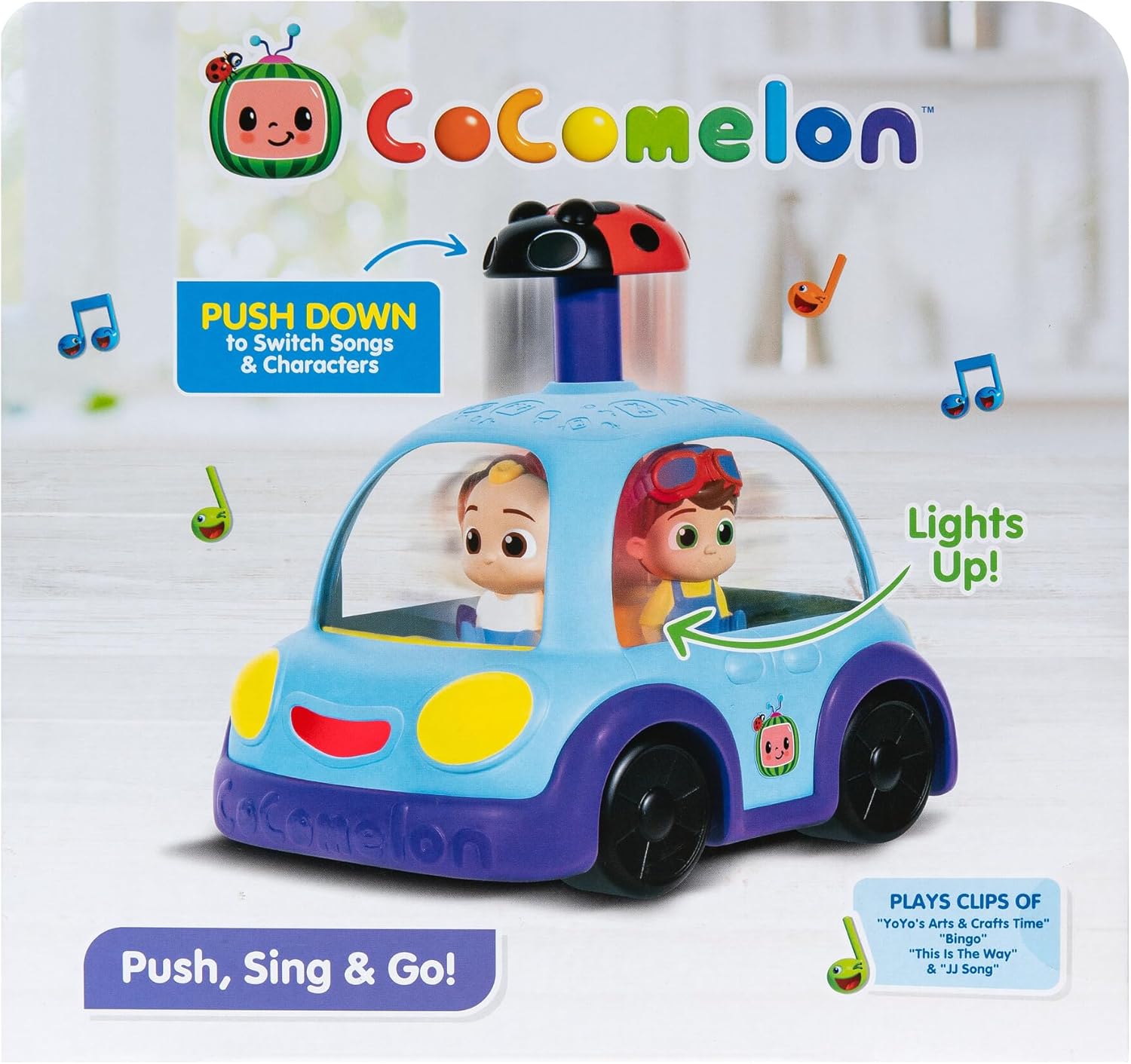 Interactive Musical Light-Up Car L869