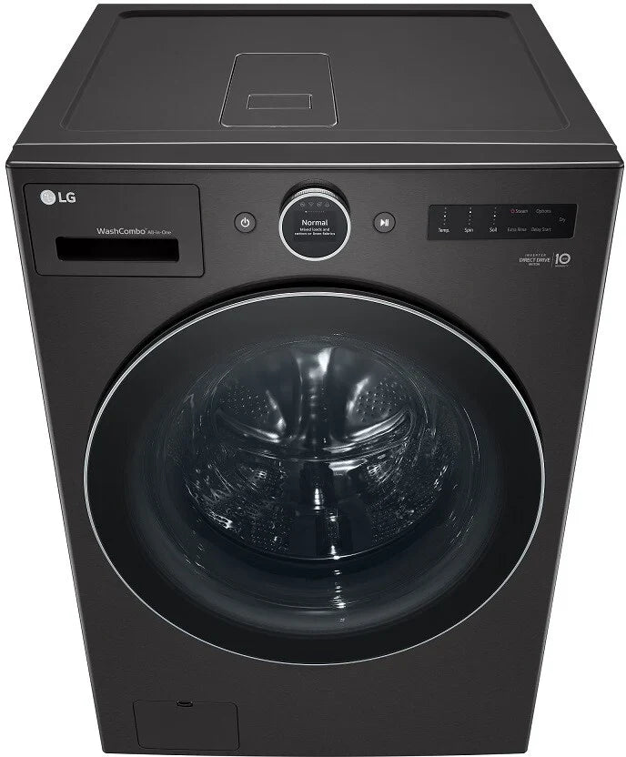 5 Cu. Ft. Black Steel Front Load Washer/Dryer Combo Z664