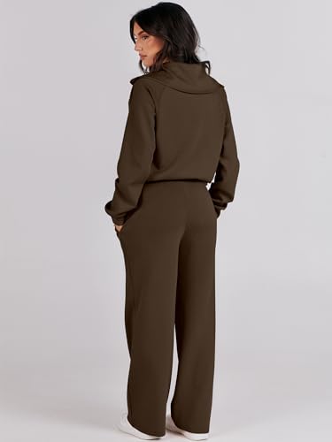 Womens 2 Piece Oversized Sweatsuit Set U526168