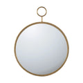 Gold Framed Round Wall Mounted Mirror P8099