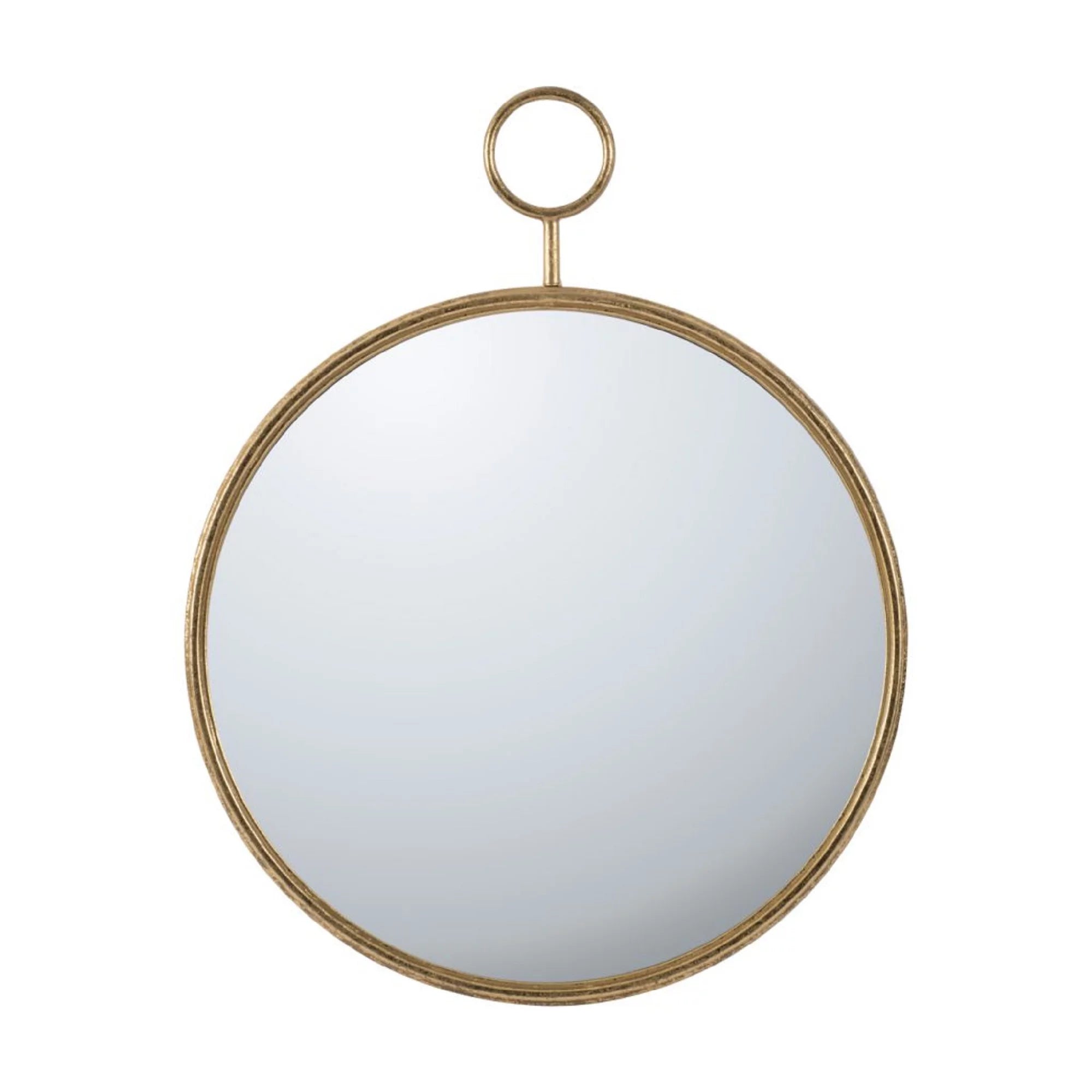 Gold Framed Round Wall Mounted Mirror P8099