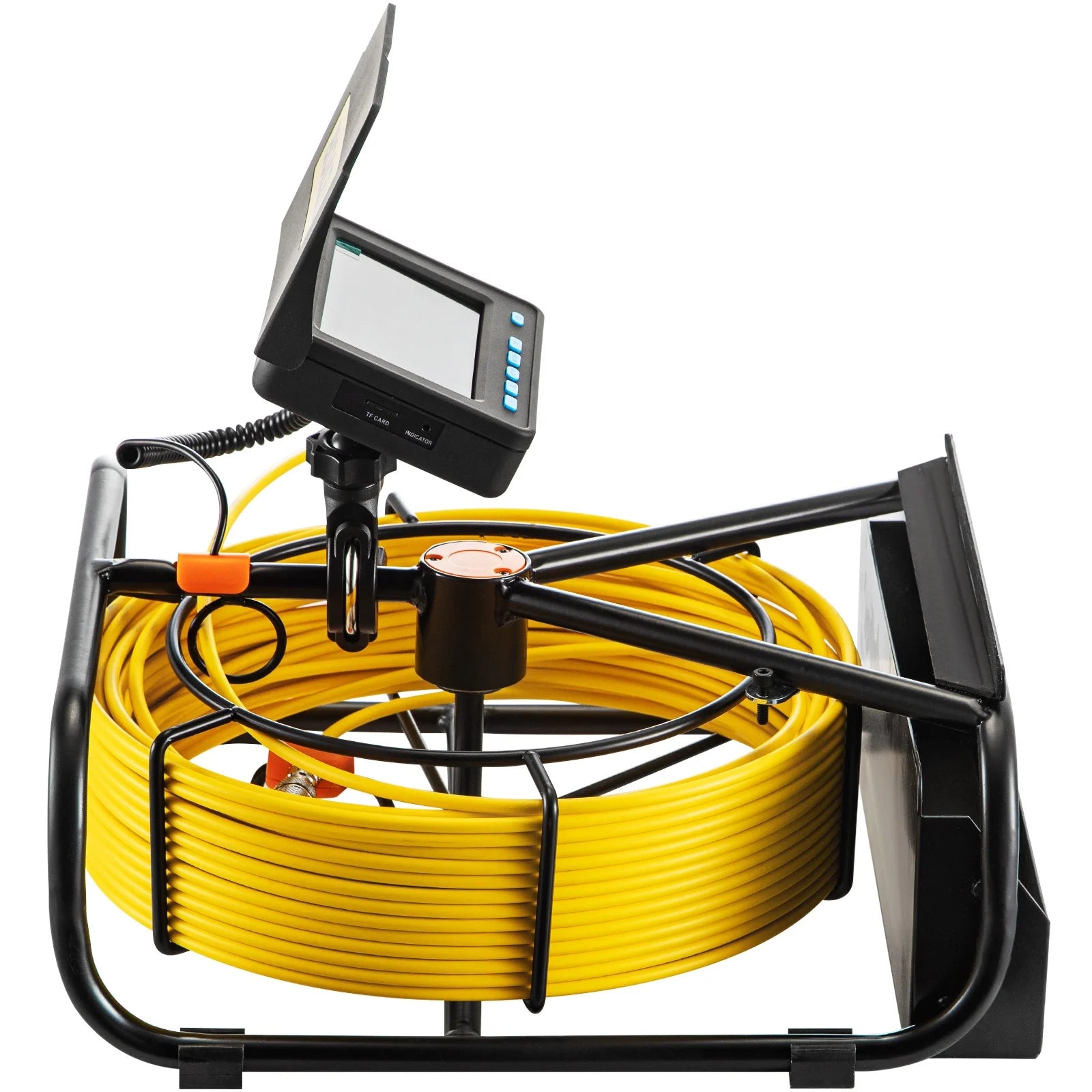 Sewer Camera 164FT Cable Pipeline Inspection Camera 4.3 Inch TFT LCD Monitor Waterproof IP68 Duct Inspection Camera with 6PCS LEDs 8500MAH Lithium Battery R964484