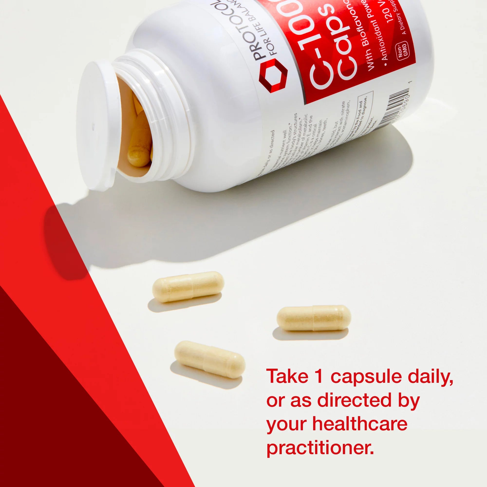 Vitamin C 1,000 mg - 120 Veg Caps G92582