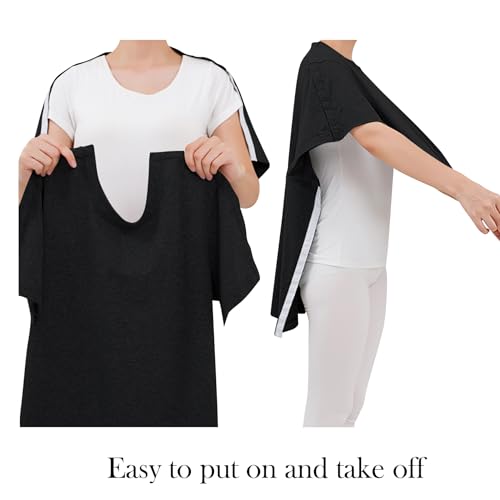 Tear Away Short Sleeve Full Open Side Snap Shirts I824
