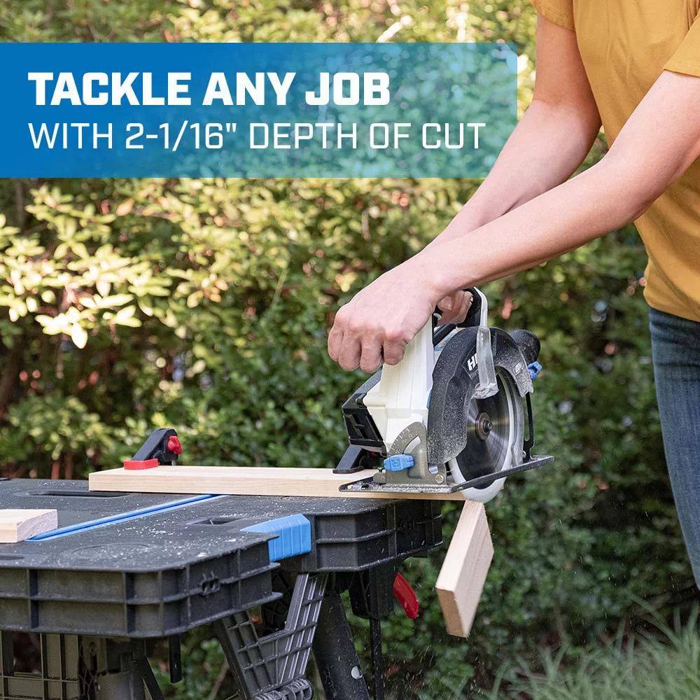 20-Volt 6 1/2-inch Cordless Circular Saw Kit X545