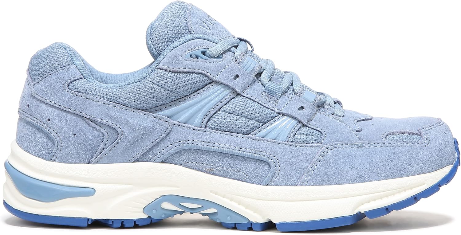 Women's Classic Walker Comfort Sneaker Blue Shadow Suede 6 Medium P464