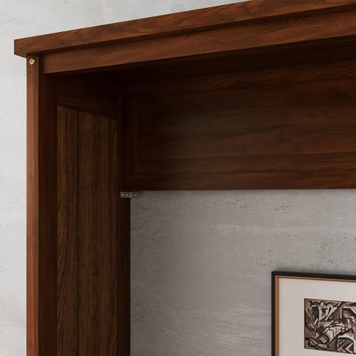 Walnut Wood Murphy Bed with Desk O4909