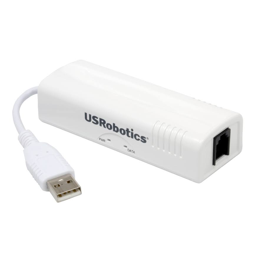 56K USB External Fax Modem I586130
