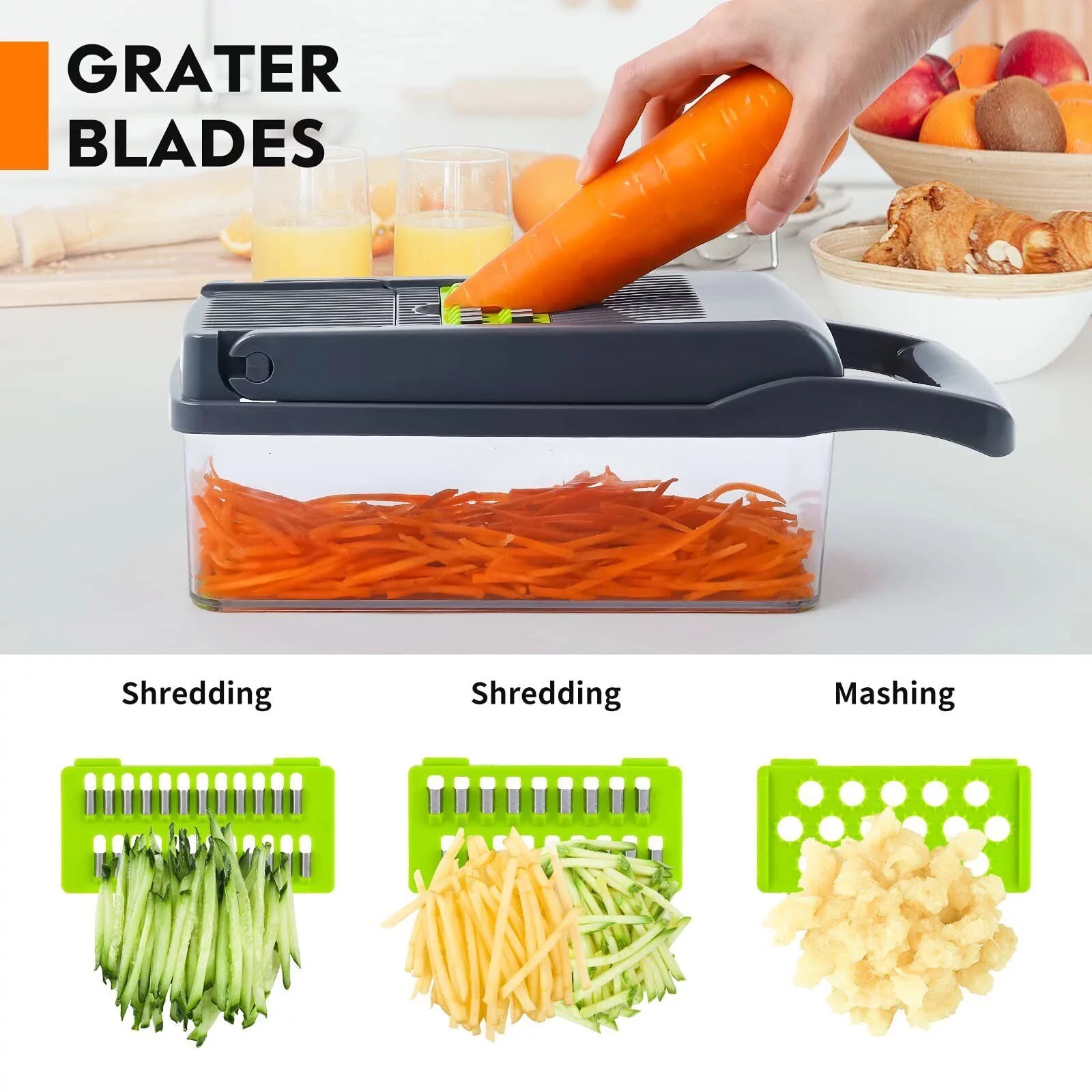 12 in 1 Vegetable Chopper with Container X364
