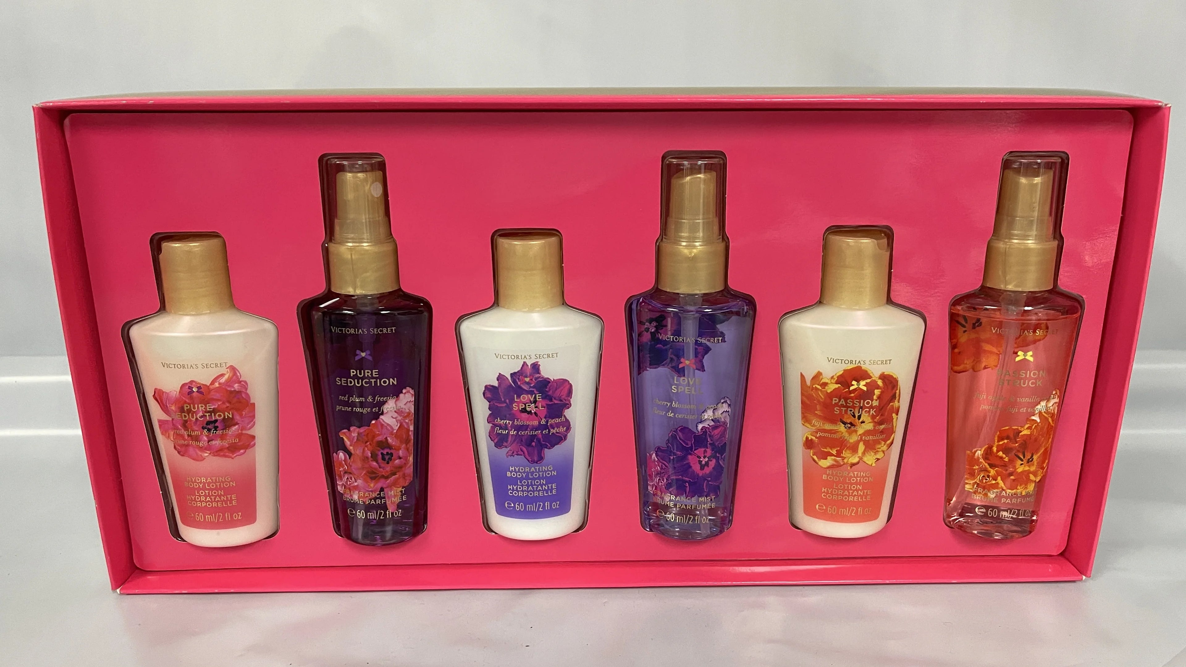 6 Piece Fragrance Mist And Lotion Set I859196