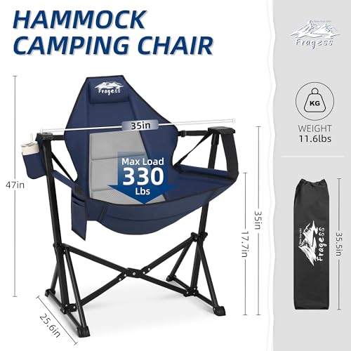 Portable Folding Hammock Chair with Adjustable Back T93868