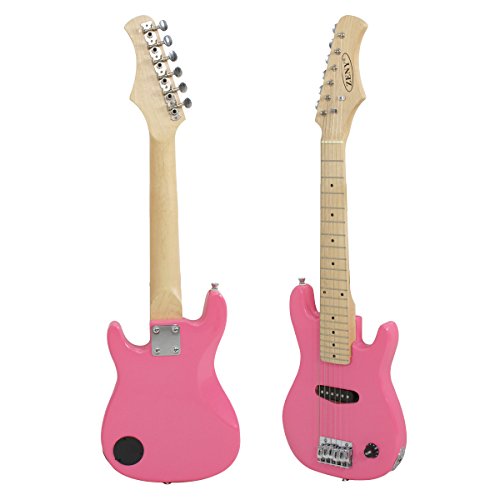 30 inch Kids Electric Guitar with Amp, Gig Bag, Strap, Cable, Strings and Picks (Black) X1236