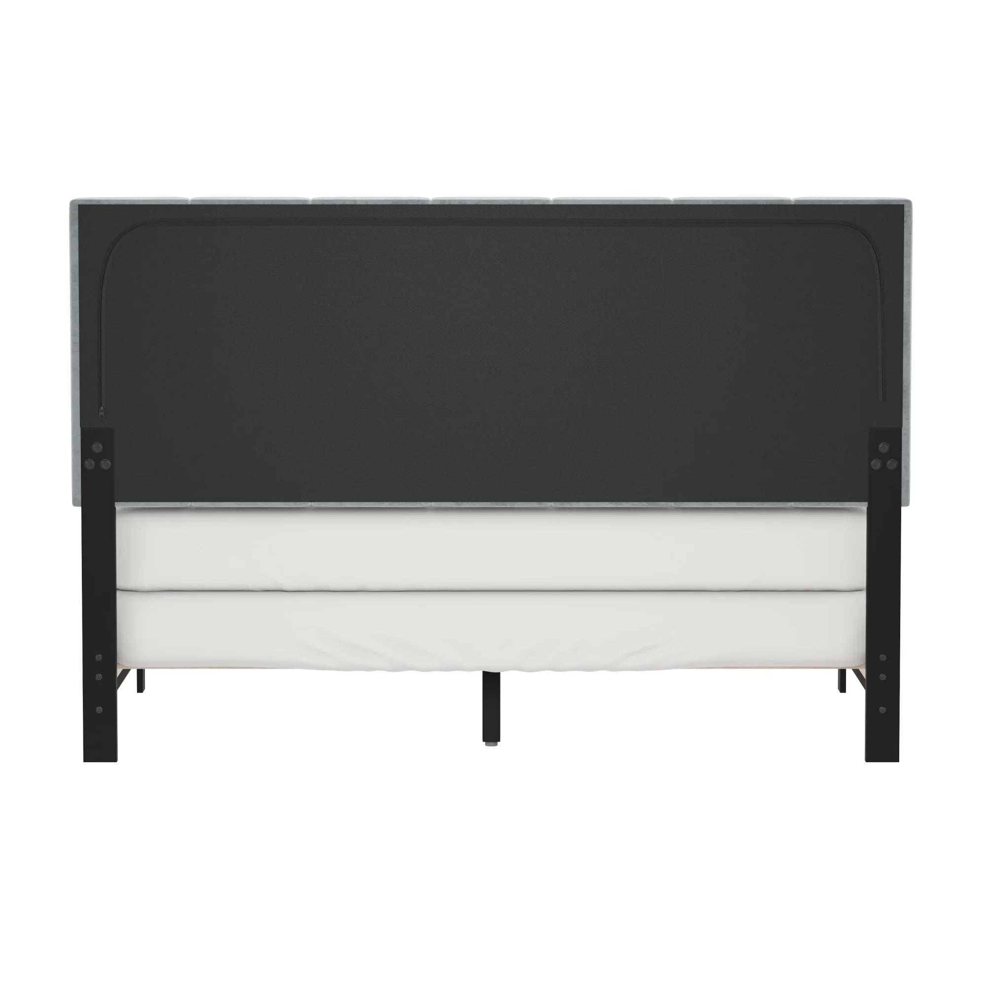 Platinum Gray Upholstered Queen Bed C95150