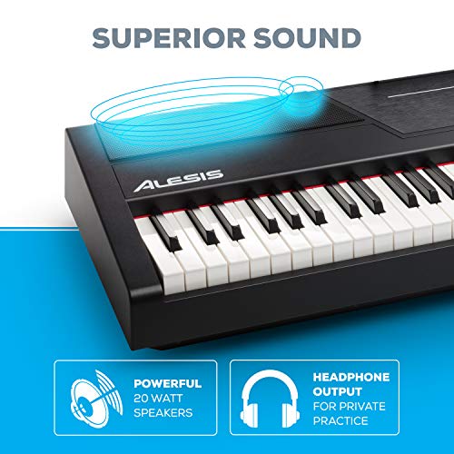 88 Key Digital Piano Keyboard with Hammer Action Weighted Keys U723
