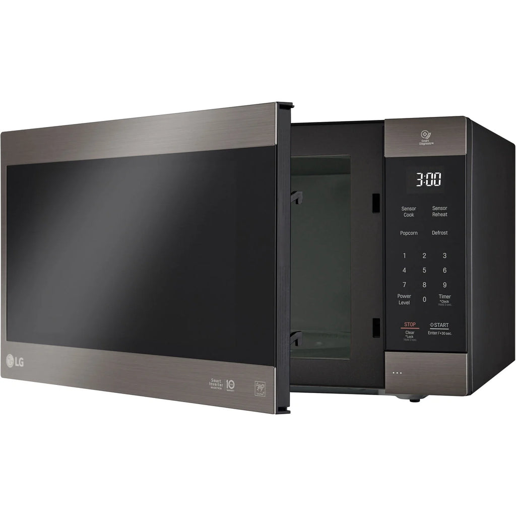 Black Stainless Steel Countertop Microwave A3940