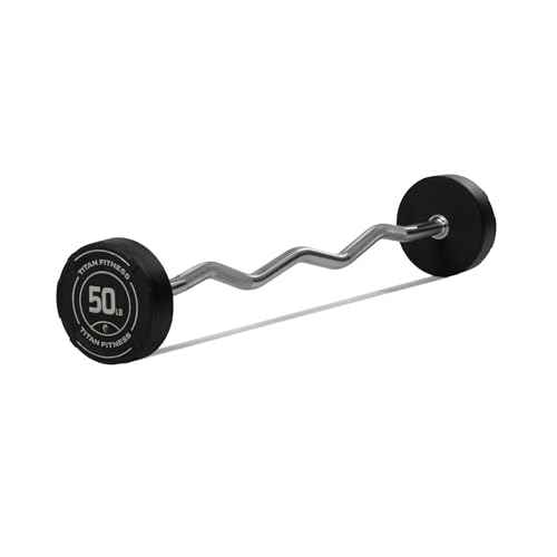 Rubber Curl Fixed Barbells T9603